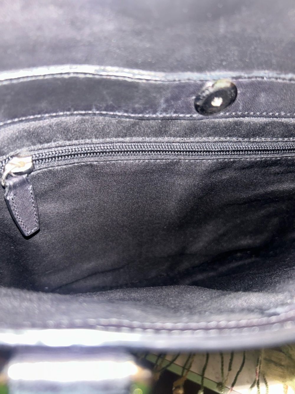 Coach Sleek Black Leather Men's Briefcase Tote - Picture 11 of 15